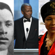 Oscar Micheaux (via latimes.com); Sidney Poitier (Kevin Winter/Getty Images); Euzhan Palcy (Marwan Naamani/Getty Images)